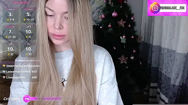 Marmalade Fox online show from January 16, 4:55 pm