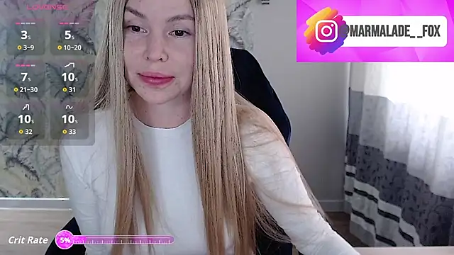 Marmalade Fox online show from April 22, 6:27 am