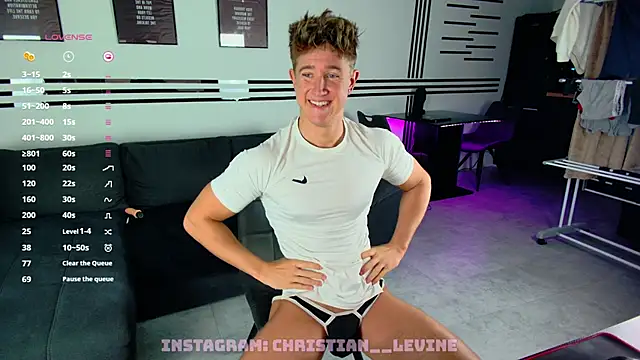 ChristianLevine  online show from February 25, 2:25 am