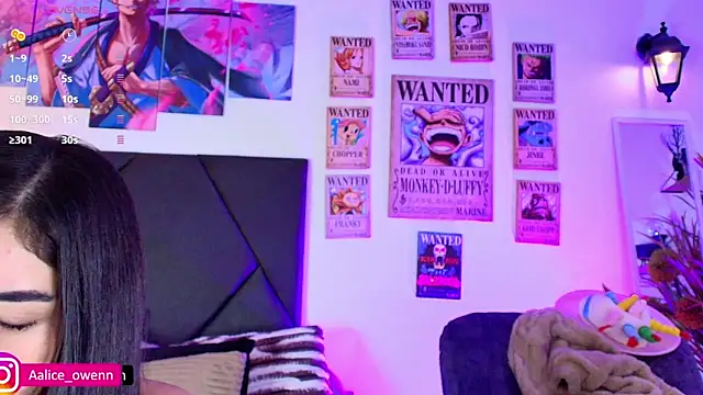 Aliceowenn online show from February 13, 9:11 pm