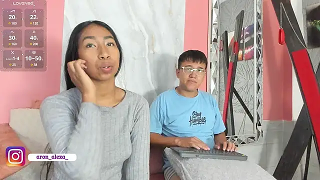 Snapshot of aron_alexa chatting on February 8, 1:22 pm aron alexa online show from February 8, 1:22 pm