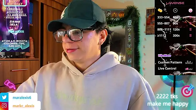 marckalexis online show from March 7, 12:46 pm