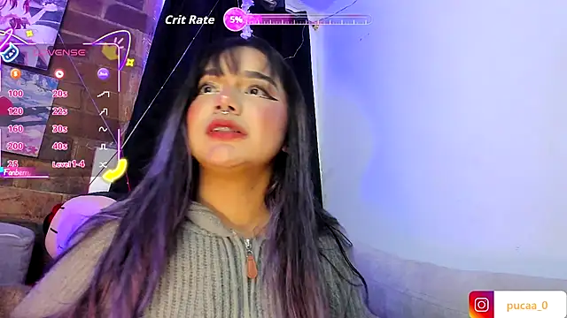 Snapshot of Pucaa_ chatting on October 31, 12:00 am Pucaa online show from October 31, 12:00 am