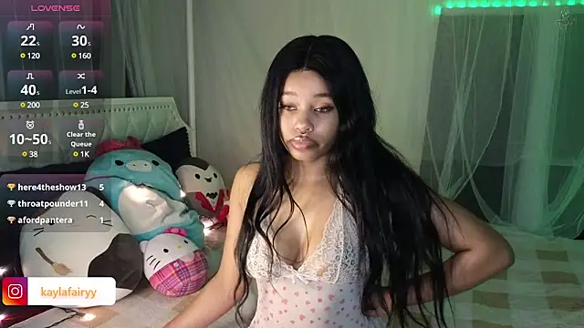 Snapshot of lovekaylaa chatting on December 29, 12:12 pm lovekaylaa online show from December 29, 12:12 pm