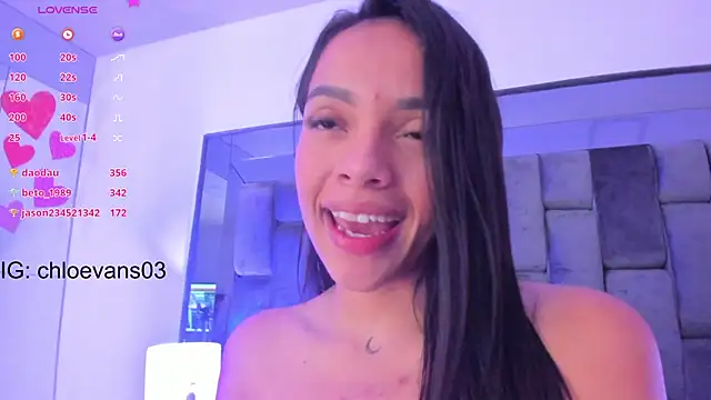 Chloe evans   online show from March 20, 11:38 am