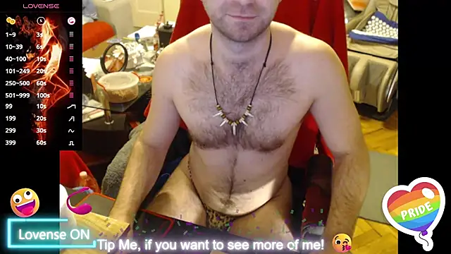 RealManHaveHairy online show from March 7, 7:49 pm