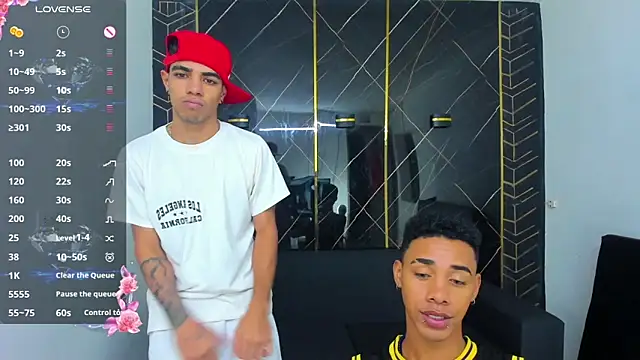 Snapshot of Hottwinkguys chatting on February 3, 2:03 am Hottwinkguys online show from February 3, 2:03 am