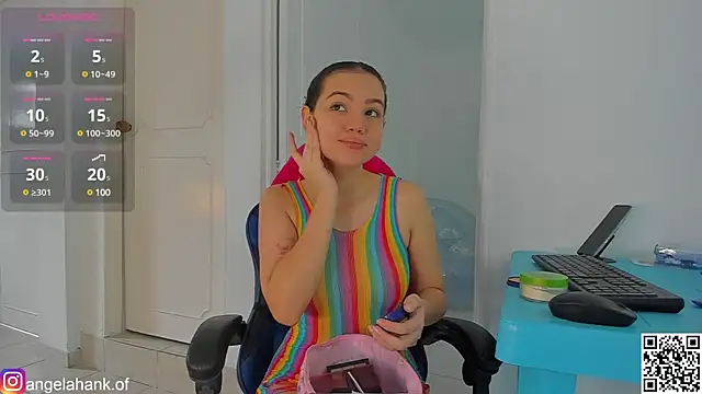 Snapshot of Angela_hank2 chatting on February 3, 1:08 pm Angela hank2 online show from February 3, 1:08 pm