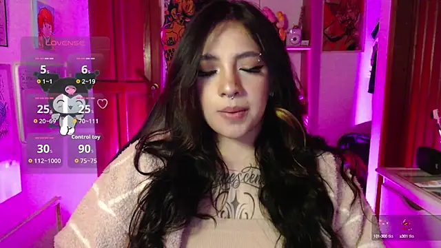 Snapshot of ninfa1_ch chatting on October 1, 1:00 am ninfa1 ch online show from October 1, 1:00 am