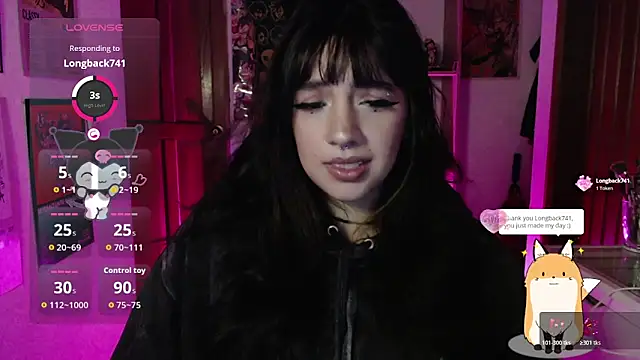 Snapshot of ninfa1_ch chatting on October 23, 1:38 am ninfa1 ch online show from October 23, 1:38 am