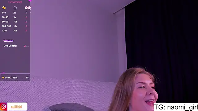 Naomi Girly online show from February 2, 5:21 am