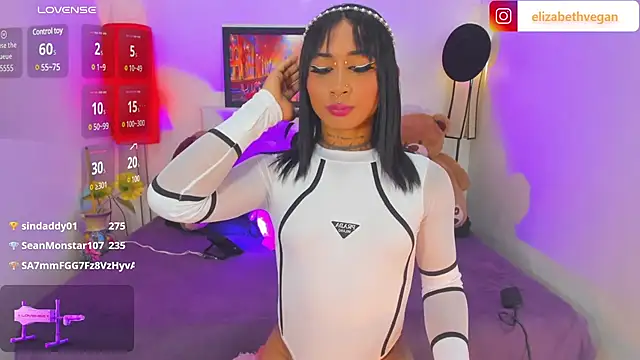 Snapshot of Elizabeth_vegaa chatting on February 11, 3:50 am Elizabeth vegaa online show from February 11, 3:50 am