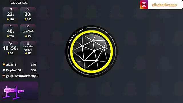 Snapshot of Elizabeth_vegaa chatting on March 1, 6:03 am Elizabeth vegaa online show from March 1, 6:03 am