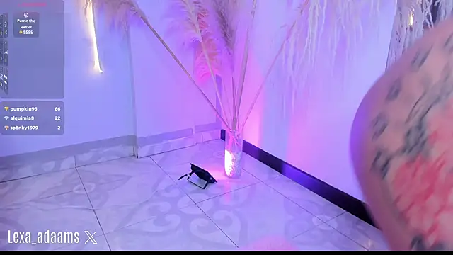 LexaAdams online show from February 15, 3:28 pm