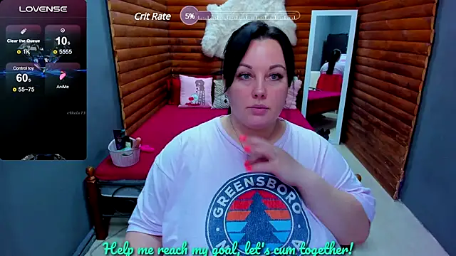 Snapshot of BubbleEmma chatting on February 6, 2:15 pm BubbleEmma online show from February 6, 2:15 pm