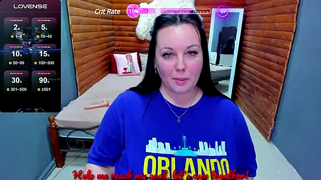 Snapshot of BubbleEmma chatting on February 9, 12:17 am BubbleEmma online show from February 9, 12:17 am