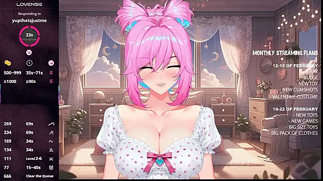 CosmicFaith online show from February 9, 4:49 am