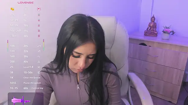 Chanttall  online show from December 3, 3:47 am