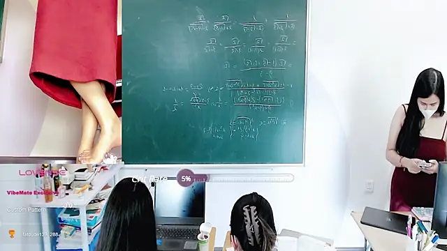 Snapshot of _Math_ chatting on February 13, 7:03 am Math online show from February 13, 7:03 am