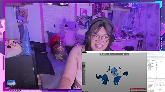 MegariaB online show from February 1, 3:52 am