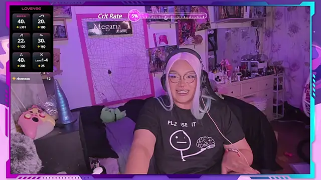 MegariaB online show from February 7, 4:27 am