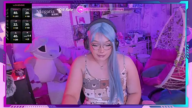 MegariaB online show from February 25, 4:35 am