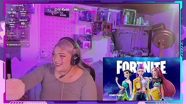 MegariaB online show from October 7, 4:09 am