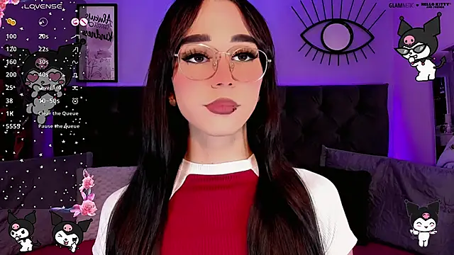 Snapshot of kimMaddiee chatting on October 7, 5:48 am kimMaddiee online show from October 7, 5:48 am