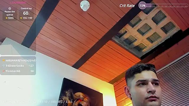 Snapshot of Nicolas_Fellener chatting on March 13, 6:37 am Nicolas Fellener online show from March 13, 6:37 am