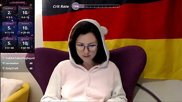 Snapshot of vaders_daughter chatting on October 2, 3:35 am vaders daughter online show from October 2, 3:35 am