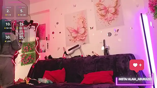 Snapshot of Alaia_Asuka chatting on September 20, 12:22 am Alaia Asuka online show from September 20, 12:22 am