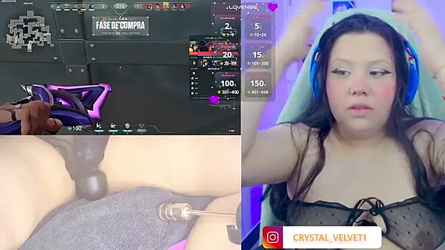 Snapshot of crystal7u7 chatting on October 22, 8:41 pm crystal7u7 online show from October 22, 8:41 pm