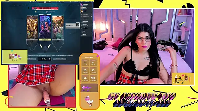Snapshot of ValentinaGames chatting on January 5, 6:56 am ValentinaGames online show from January 5, 6:56 am