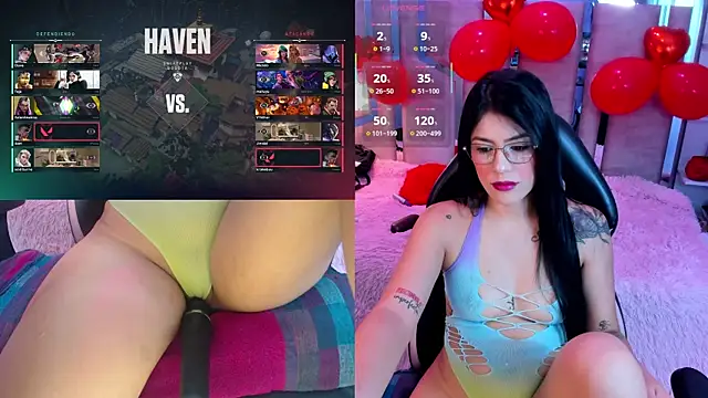Snapshot of ValentinaGames chatting on February 10, 4:30 am ValentinaGames online show from February 10, 4:30 am