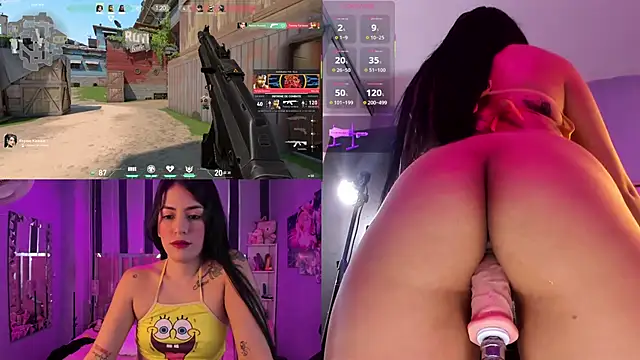 Snapshot of ValentinaGames chatting on February 26, 8:15 am ValentinaGames online show from February 26, 8:15 am