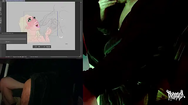 Snapshot of DrenchedArt chatting on November 16, 7:03 am DrenchedArt online show from November 16, 7:03 am