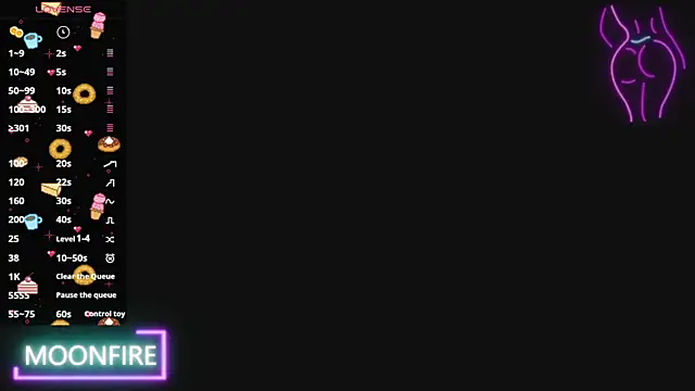 moonfiredancer online show from January 21, 6:34 pm