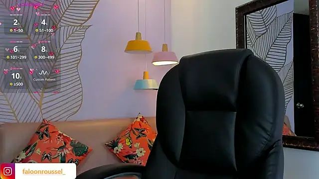 FaloonRoussel online show from February 22, 9:26 pm