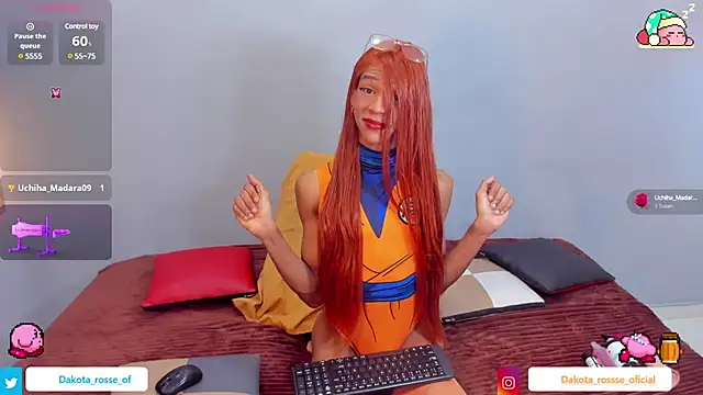 Snapshot of DakotaRosee chatting on February 27, 6:29 am DakotaRosee online show from February 27, 6:29 am