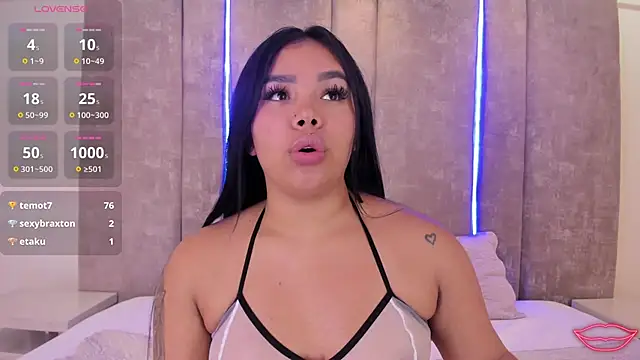 Snapshot of MarianaGarciaa__ chatting on March 13, 1:10 am MarianaGarciaa online show from March 13, 1:10 am