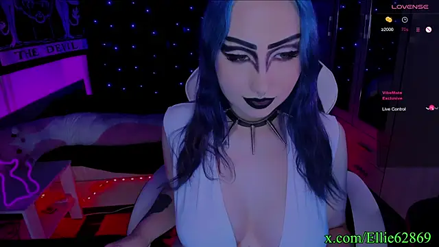 Kitty goth online show from December 21, 6:34 pm