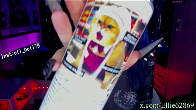 Kitty goth online show from March 21, 8:29 pm