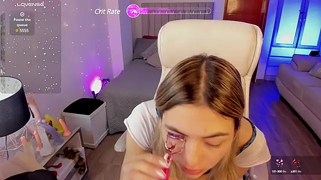 Snapshot of Nathaly-sky chatting on February 6, 10:59 am Nathaly-sky online show from February 6, 10:59 am