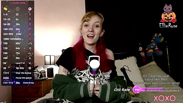 EllieeRose online show from February 8, 9:29 pm