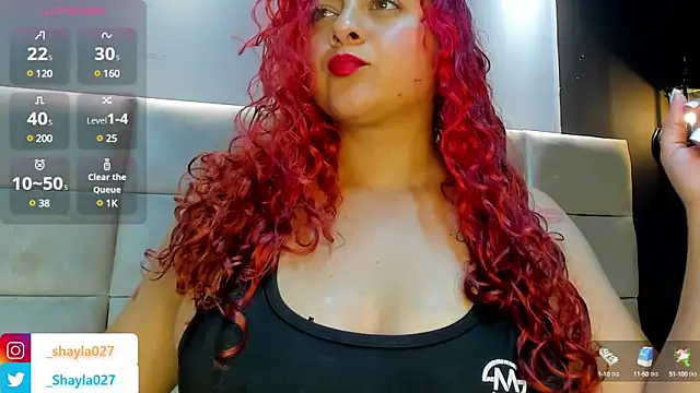 Shayla27 online show from March 8, 8:25 pm