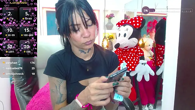 Snapshot of lorenapinto chatting on February 8, 1:11 am lorenapinto online show from February 8, 1:11 am