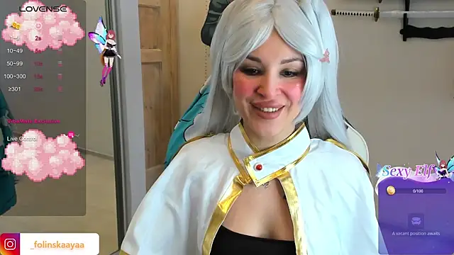 folinskayyya online show from January 7, 7:31 am