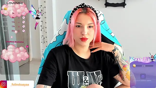 folinskayyya online show from January 24, 7:41 am