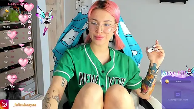 folinskayyya online show from January 30, 4:16 am