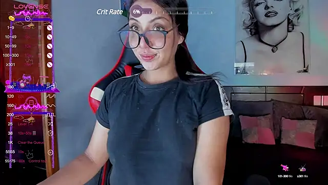 Snapshot of KetziaDoll chatting on January 7, 9:18 am KetziaDoll online show from January 7, 9:18 am